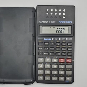 Casio fx-82SX Fraction Scientific Calculator w/ Cover. Works Great - Picture 1 of 5
