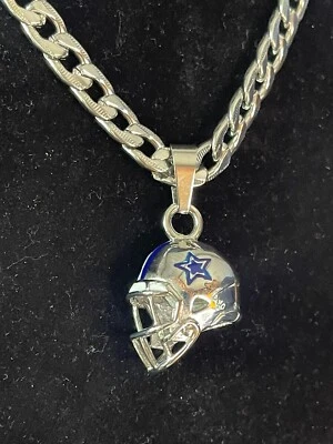 Dallas cowboys  Necklace With Pendant, Stainless Steel 316L Unique Gift - Image 1 of 4
