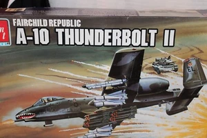 1/48 Scale AMT, A-10 Thunderbolt II Jet Model Kit #8884 BN Open Box - Picture 1 of 3