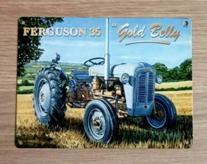 TRACTOR METAL SIGN 20cm x 15cm (BRAND NEW) - Picture 1 of 1