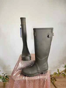 JOULES Field Welly Wellies Women's Tall Boots Olive Green UK 3 4 5 6 & 7 NEW - Picture 1 of 13