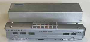 Tenshodo 405 HO Scale BRASS California Zephyr Vista Dome Car w/ Box, Stag Dove - Picture 1 of 8
