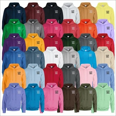 Sudadera Personalizada Bordada Gildan Mezcla Pesada Con Capucha Pullover Foto 1 de 4