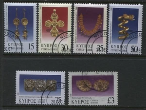 Cyprus 2000 various 6 values 15 cents to £3 used                               - Picture 1 of 1