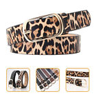  Ceintures de décoration léopard déclaration pour femmes manteau à la mode et polyvalent