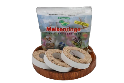 Anhaltiner Meisenringe 20x3St. Wildvogel Rindertalg Energiequelle ganzjährig - Bild 1 von 3