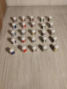 Flores de Francia Dedales Franklin Porcelana Años 80 Lote de 25 - Imagen 1 de 17