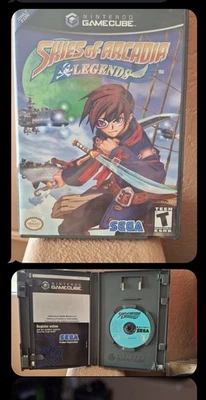 Skies of Arcadia Legends (Nintendo GameCube, 2003)  💯 Feedback, Trusted Seller - Image 1 of 3