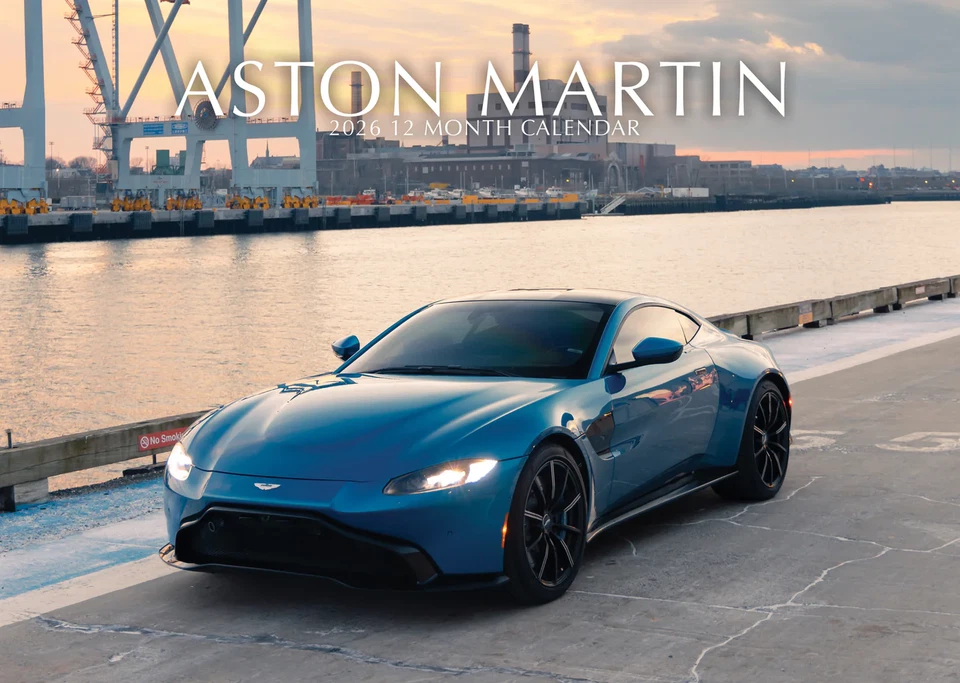 CALENDARS R US 2026 ASTON MARTIN A3 WALL CALENDAR