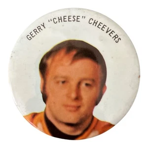 Vintage 1970 Gerry "Cheese" Cheevers Bruins Pin NHL HOF Rare - Picture 1 of 2