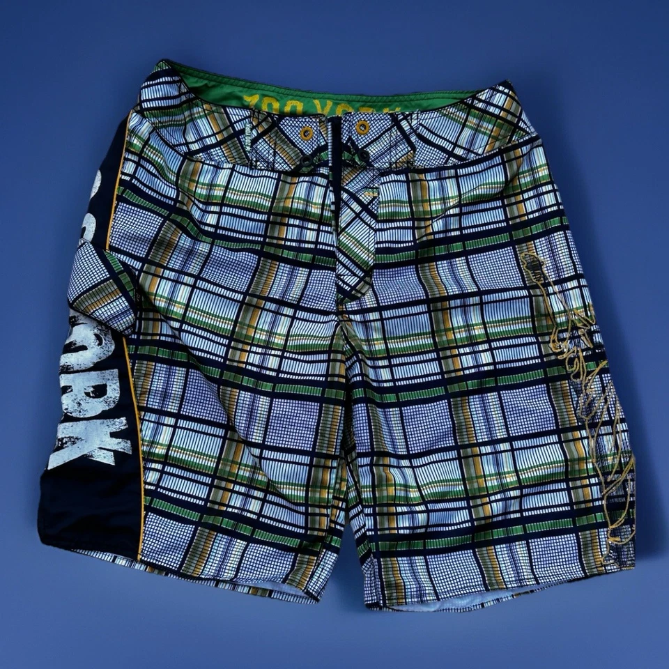 "Bañador ZOO YORK Liberty para hombre pantalones cortos sin forro cordón 34"" W" Foto 1 de 4