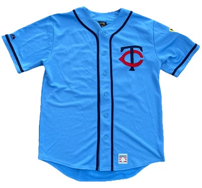 Minnesota Twins Rod Carew #29 MLB Baseball Jersey Majestic Mens M Hall Of Fame - Image 1 of 4