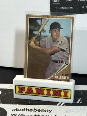 1962 Topps - Harmon Killebrew #70 Minnesota Minnesota Twins VG-ex - Image 1 of 2