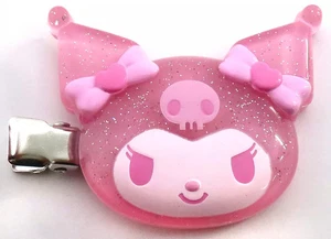 Pinza de pelo Kuromi Bangs Secret Sakura Sanrio personajes Japón Kawaii - Imagen 1 de 1