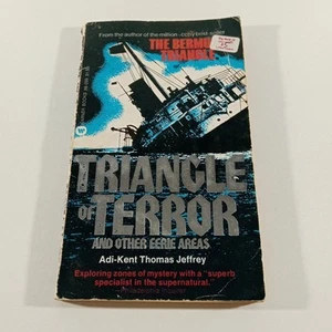 Triangle Of Terror and Other Eerie Areas by Adi-Kent Thomas Jeffrey - Vintage PB - Picture 1 of 11