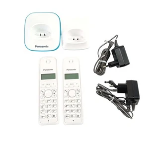 Panasonic KX-TG1612FRC Duo Telefon bezprzewodowy z automatyczną automatyczną automatyczną odpowiedzią - Zdjęcie 1 z 7