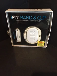 iFIT BAND & CLIP In White NEW Open Box (Pod Not Included) - Picture 1 of 3