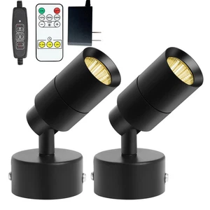 LED Spot Leuchten Innen Stecker in 5W 6000K 13ft Kabel Dimmen Timing Wi... - Bild 1 von 16