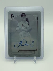 JD Dix 2024 Bowman Draft #CPA-JD 1st Autograph 1 of 1 Printing Plate 1/1 RARE - Picture 1 of 2