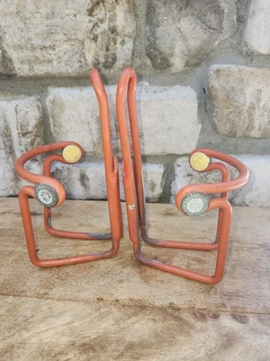 Elite Ciussi Water Bottle Cages Tubular Red . Vintage  - Image 1 of 4