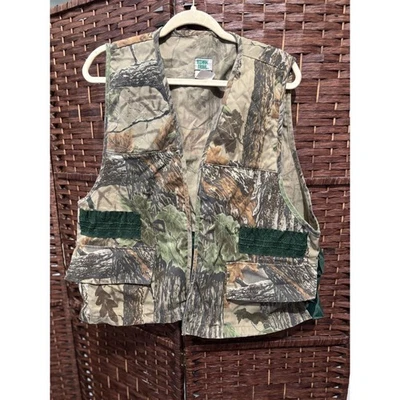 Ozark Trail Women's Camo Hunting Vest Realtree Edge Pockets Outdoors - Image 1 of 4