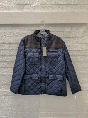Nueva chaqueta acolchada con cuello alto Cole Haan para hombre talla XL Foto 1 de 4