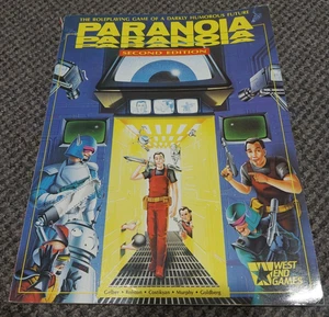 Paranoia Second Edition Core Rulebook - West End Games 12000 - Loose Pages SC - Picture 1 of 5