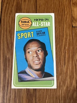 Baloncesto largo Topps 1970-71 Elgin Baylor All-Star 113 Foto 1 de 2
