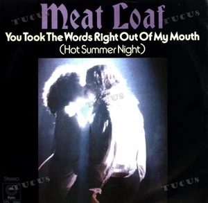 Meat Loaf - You Took The Words Right Out Of My Mouth (Hot Summer 7in .* - Picture 1 of 1