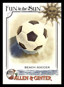 2023 Topps Allen & Ginter #FITS-8 Beach Soccer Fun in the Sun - Picture 1 of 2