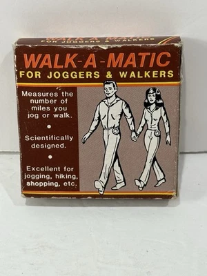Vintage Pedometer Walk-A-Matic Made in Japan Complete In Box - Image 1 of 4