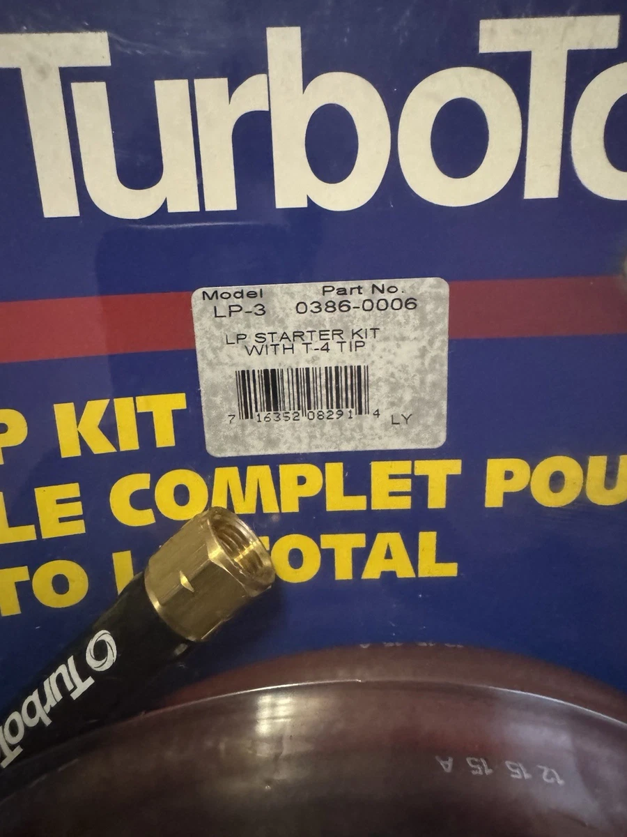 Soldering Brazing Torch Kit With Regulator Victor TurboTorch LP-3 Swirl ...