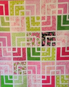 Child's Crib or Bed Garden Quilt - Picture 1 of 5