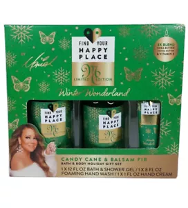 Mariah Carey Find Your Happy Place Limited Edition Candy Cane Balsam Gift Set - Picture 1 of 2