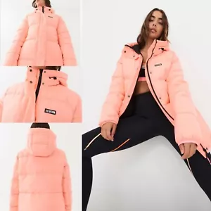 New PE NATION HIGH BALL JACKET IN SOFT CORAL Sz M - Picture 1 of 12