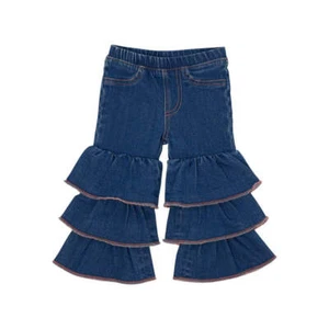 112361661 Jean acampanado con volantes para bebés y niñas pequeñas Wrangler - Imagen 1 de 11
