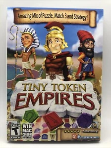 Tiny Token Empires PC 2012 Windows XP Vista 7 MAC NEW PUZZLE MATCH STRATEGY - Picture 1 of 3