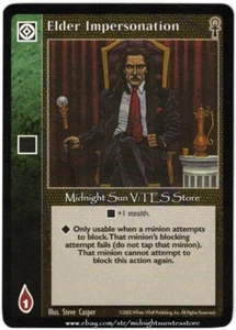 Elder Impersonation Camarilla Edition V:TES VTES Vampire CCG - Picture 1 of 1