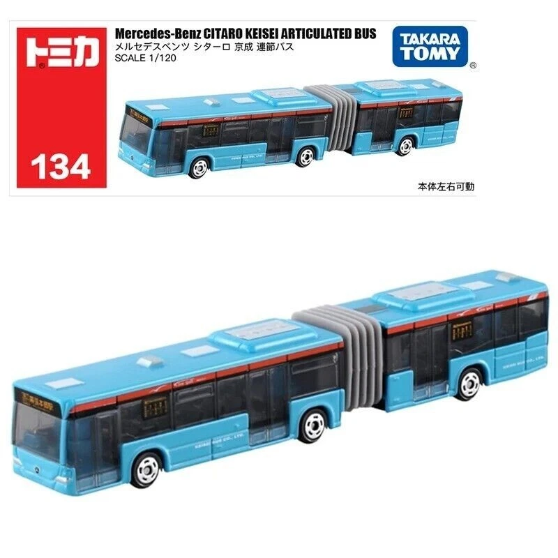 Tomica トミカ No.134 Mercedes- Benz CITARO KEISEI Articulated Bus Model 1:120 - Image 1 of 1