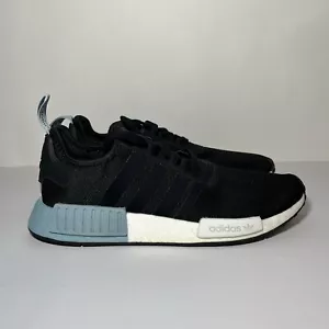 Size 9.5 - Women’s adidas NMD_R1 Black Ash Grey Running Shoes Lace Up - Picture 1 of 8