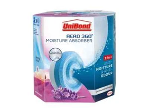 UniBond Aero 360º Humedad Amortiguador Lavanda Jardín Repuestos (Paquete 2) - Imagen 1 de 4