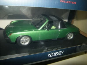 1:18 Norev VW Porsche 914/4 2.0 1975 verde/verde en embalaje original - Imagen 1 de 1