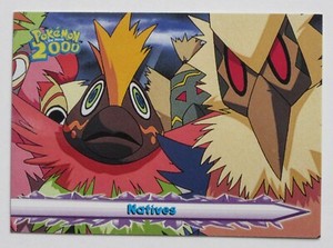 Topps Pokemon The Movie 2000 Card #22 Pokemon - Natives!