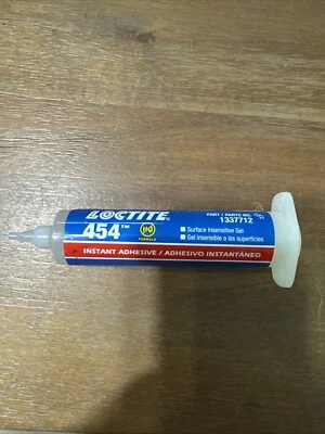 Loctite 454 Instant Adhesive Surface Insensitive Gel 1337712 Exp(5/25)