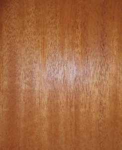 Sapele Ribbon Mahogany wood veneer 48" x 96" PSA peel stick pressure adhesive 3M - Picture 1 of 12