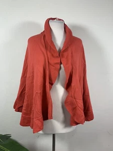 S’ HUG Womens Red Secret Seamless Sleeved Scarf - Picture 1 of 8