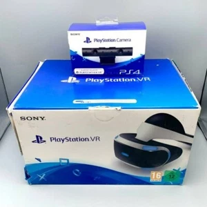 SONY PLAYSTATION VR HEADSET PS4 VISORE con PS CAMERA e SUPPORTO - Foto 1 di 10