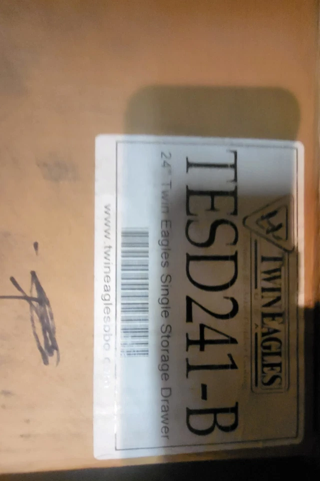 GAVETA DE ARMAZENAMENTO INDIVIDUAL TWIN EAGLES 24" - Imagem 1 de 1