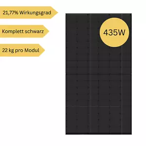 ⚡Sale⚡ 36x Jinko Tiger Neo N-Type JKM435N-54HL4R-B 435W Solarmodul Full Black - Bild 1 von 5