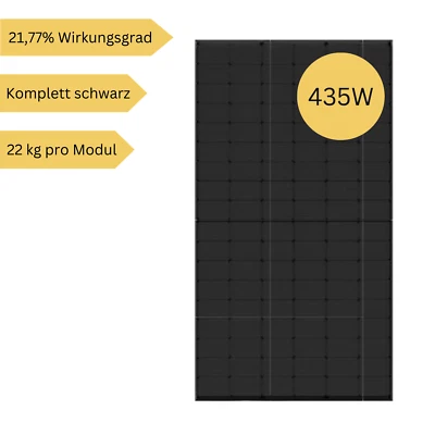 JINKO SOLAR ⚡Sale⚡ 36x Jinko Tiger Neo N-Type JKM435N-54HL4R-B 435W Solarmodul Full Black